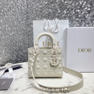디올 MY ABCDIOR 레이디백  M0538 화이트